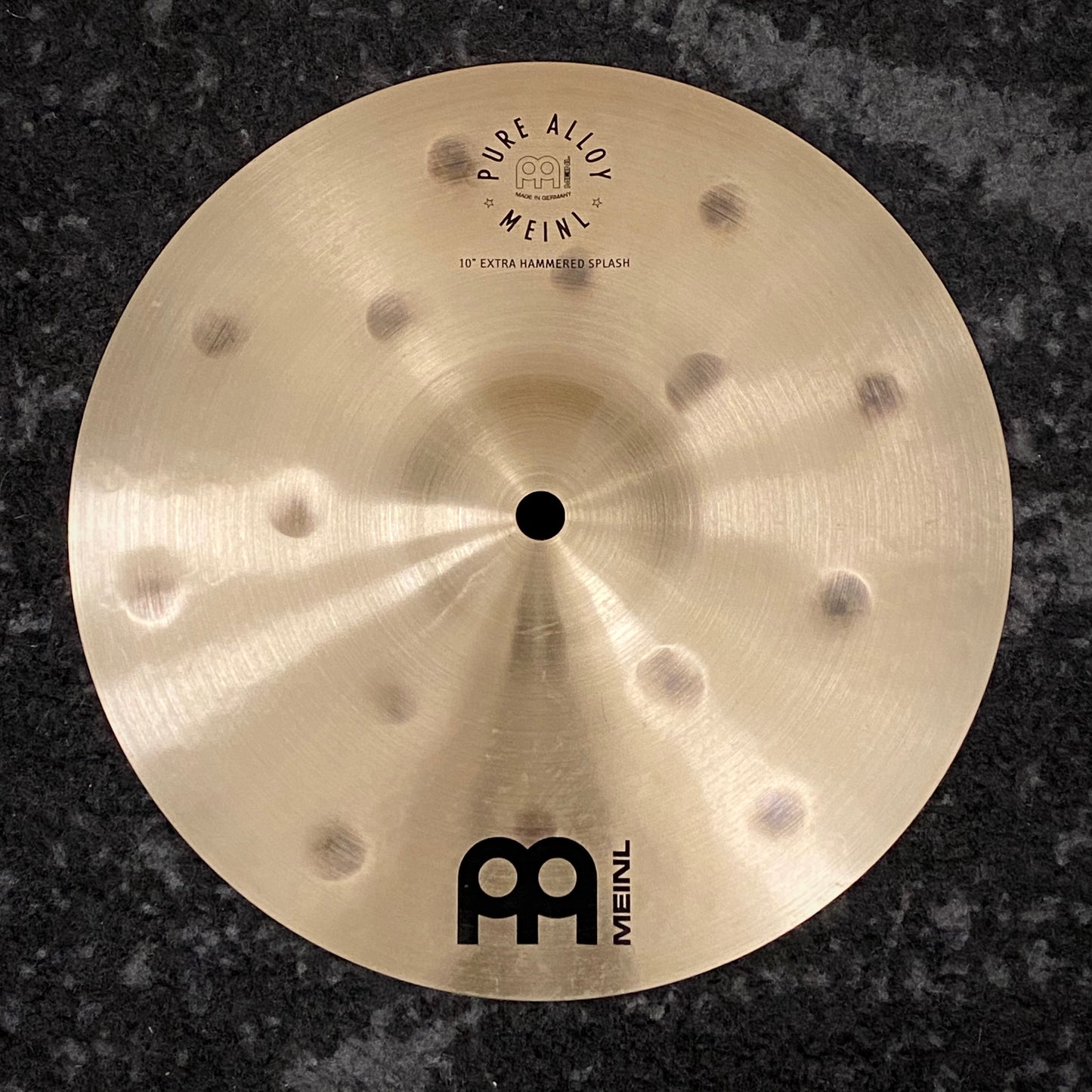Meinl 10” Pure Alloy Extra Hammered Splash Cymbal