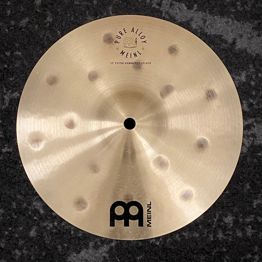 Meinl 10” Pure Alloy Extra Hammered Splash Cymbal