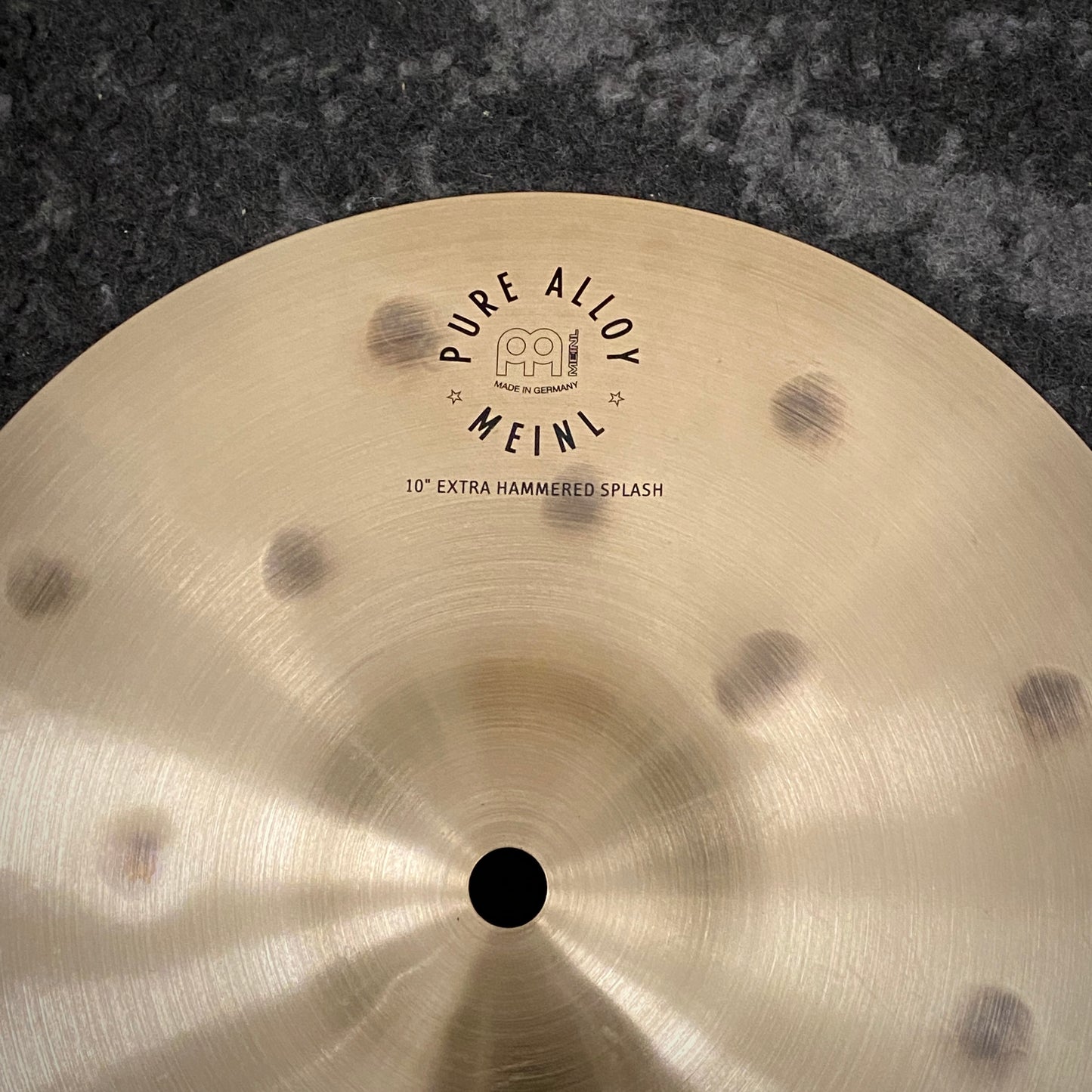 Meinl 10” Pure Alloy Extra Hammered Splash Cymbal