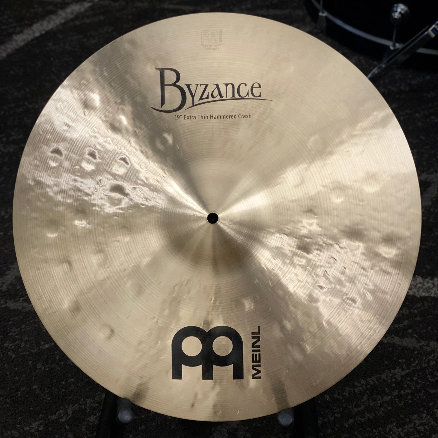 Meinl 19” Byzance Extra Hammered Thin Crash Cymbal