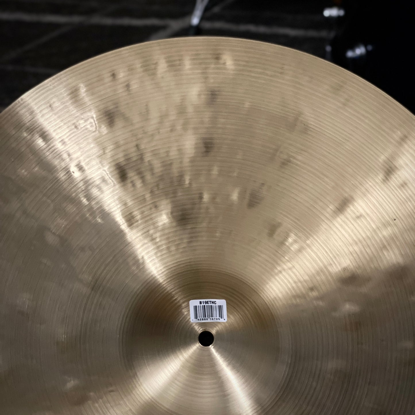 Meinl 19” Byzance Extra Hammered Thin Crash Cymbal