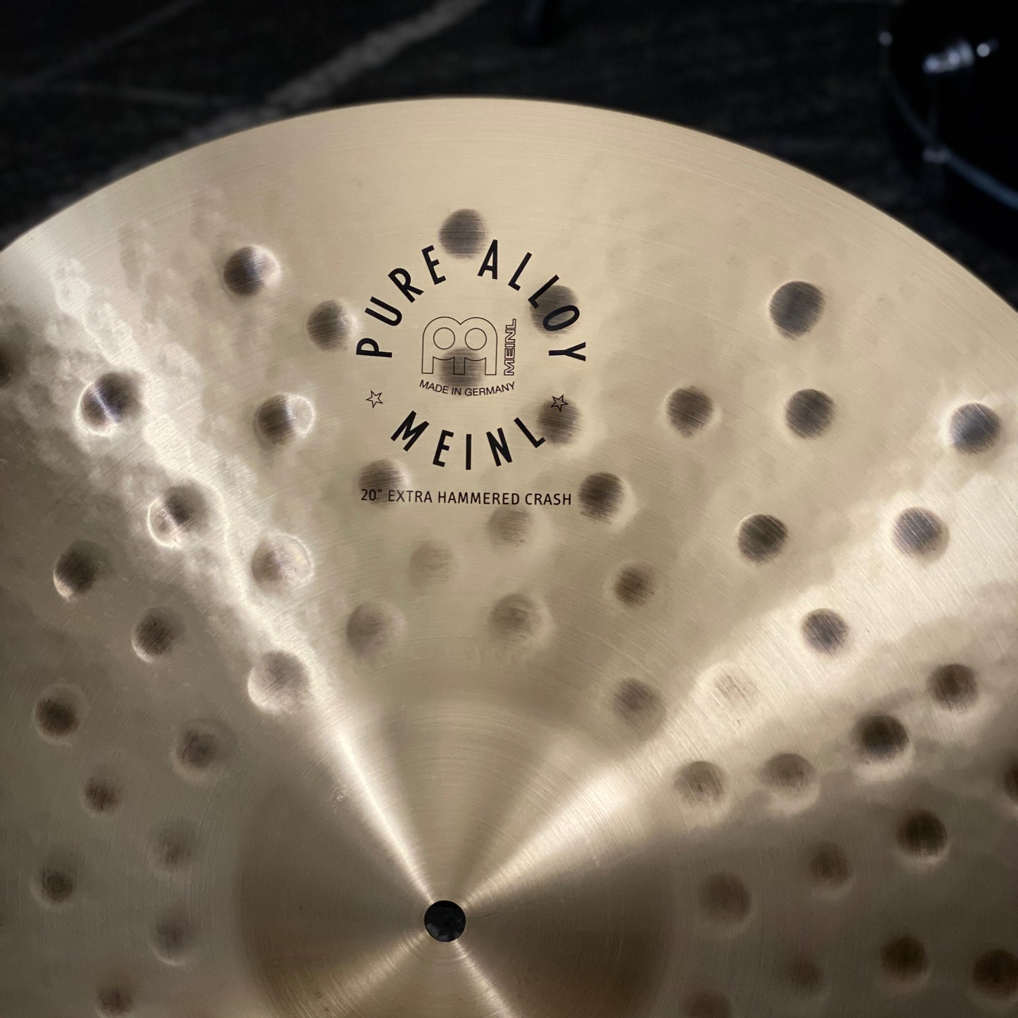 Meinl 20” Pure Alloy Extra Hammered Crash Cymbal