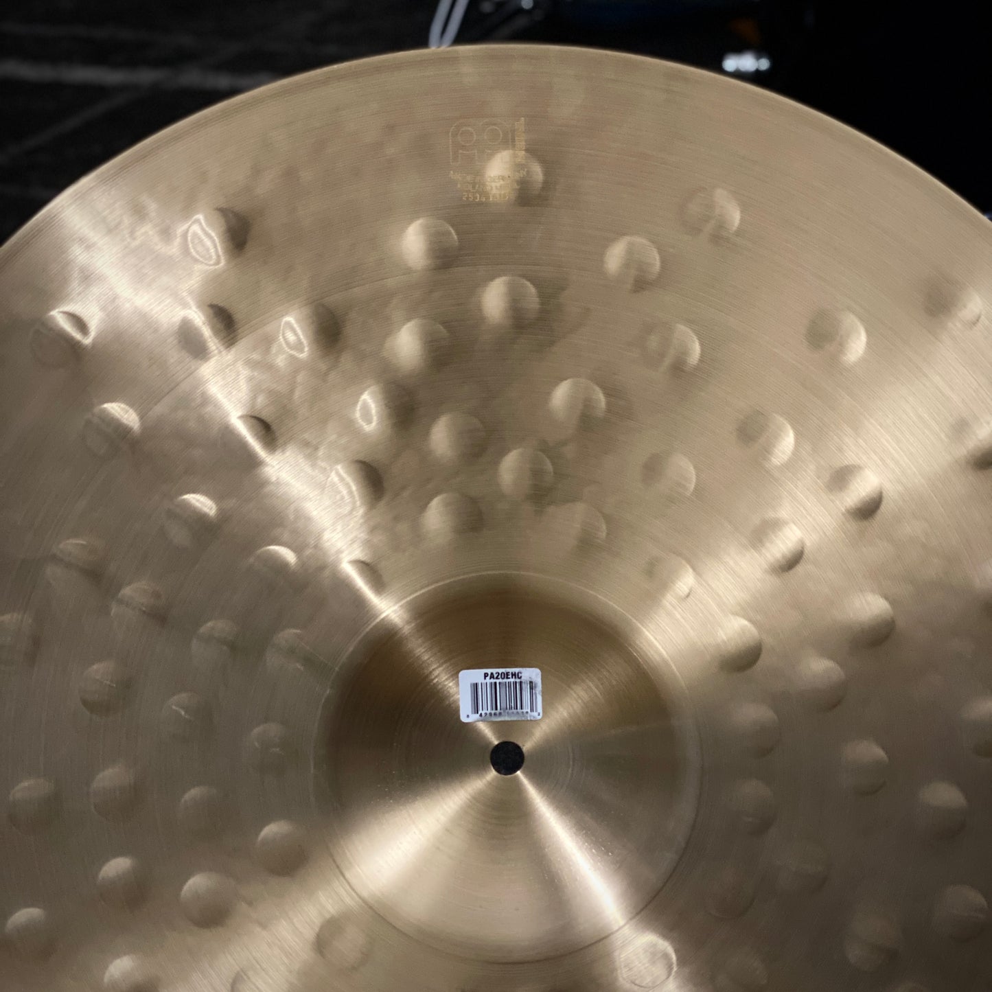 Meinl 20” Pure Alloy Extra Hammered Crash Cymbal