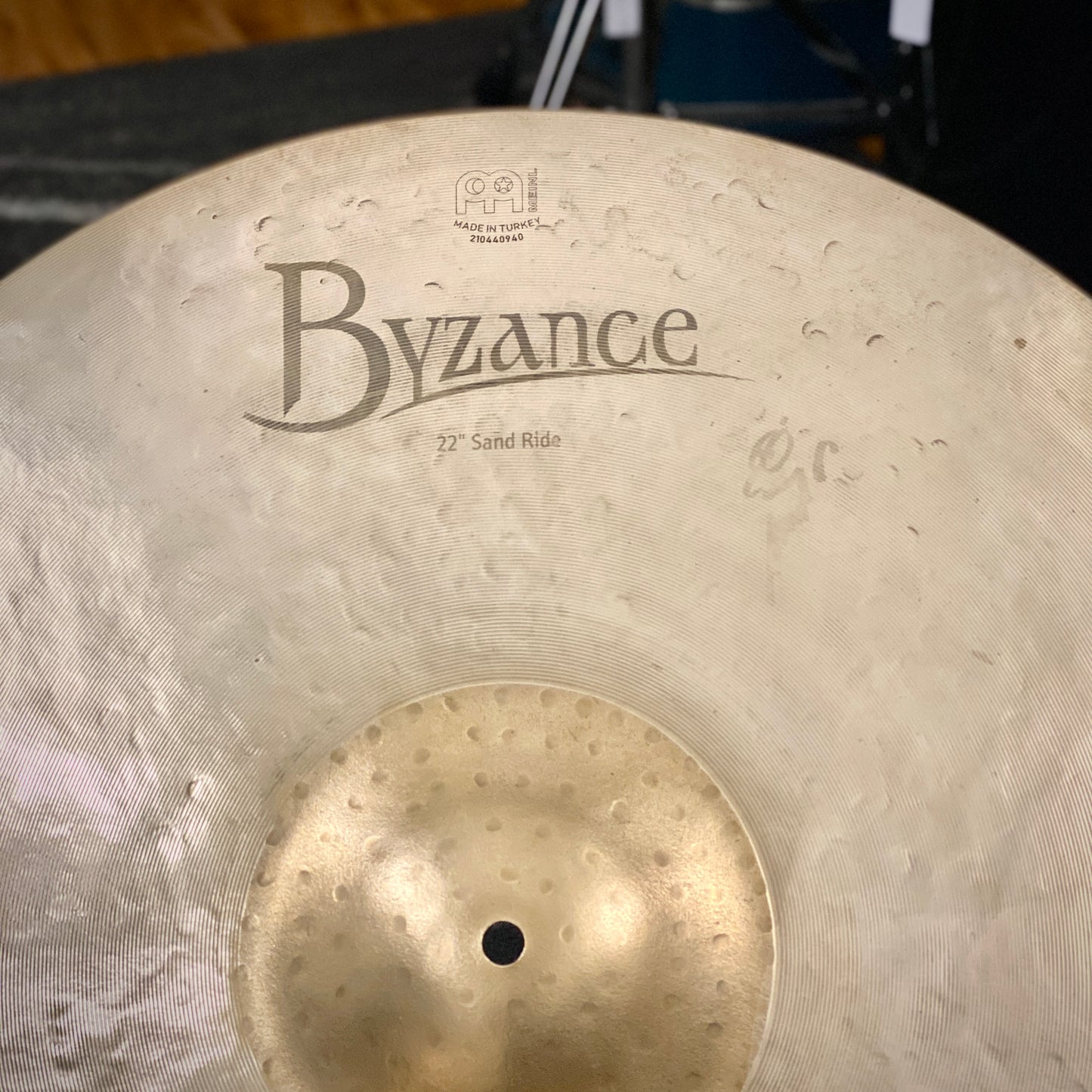 Meinl 22” Byzance Vintage Sand Ride Cymbal