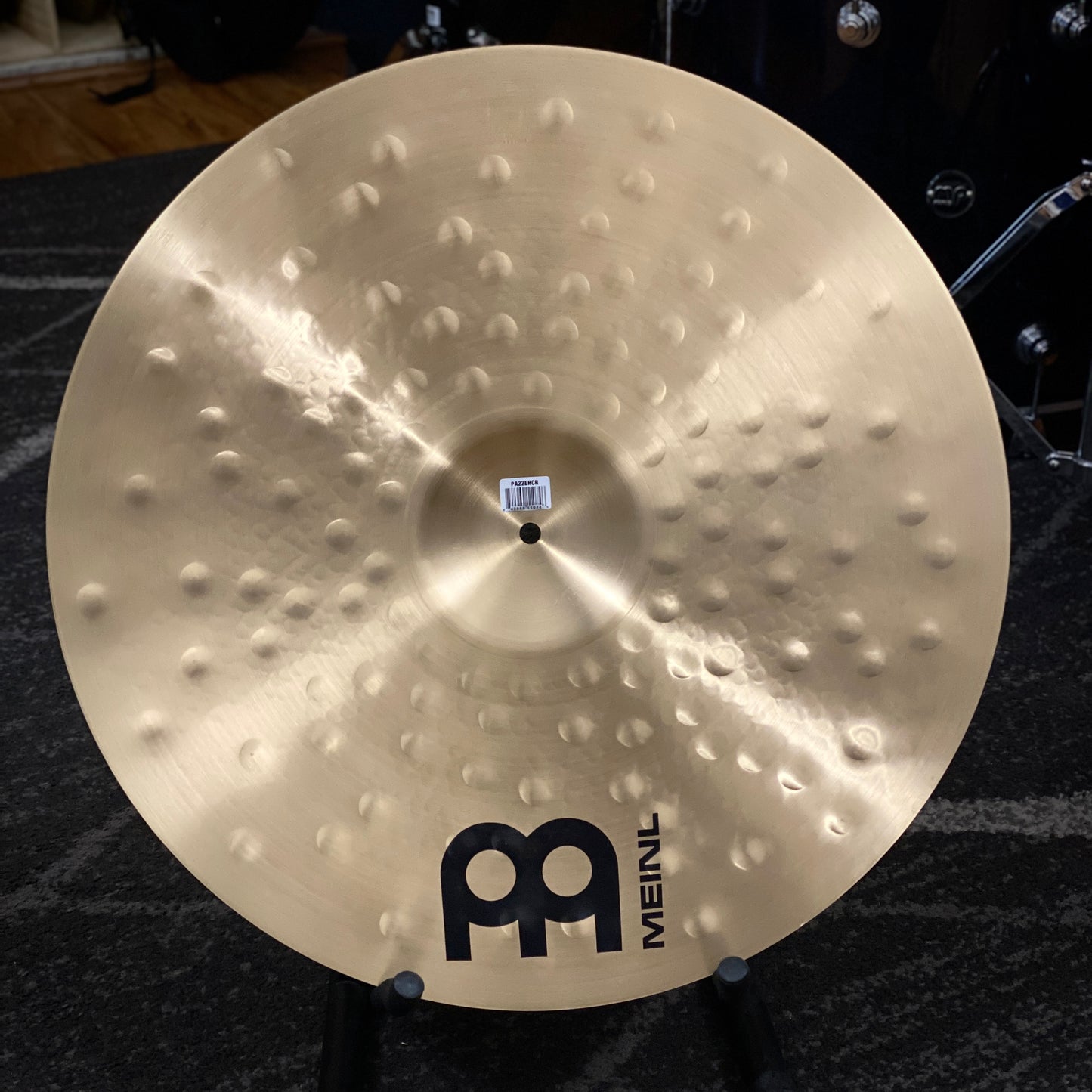 Meinl 22” Pure Alloy Extra Hammered Crash Ride Cymbal