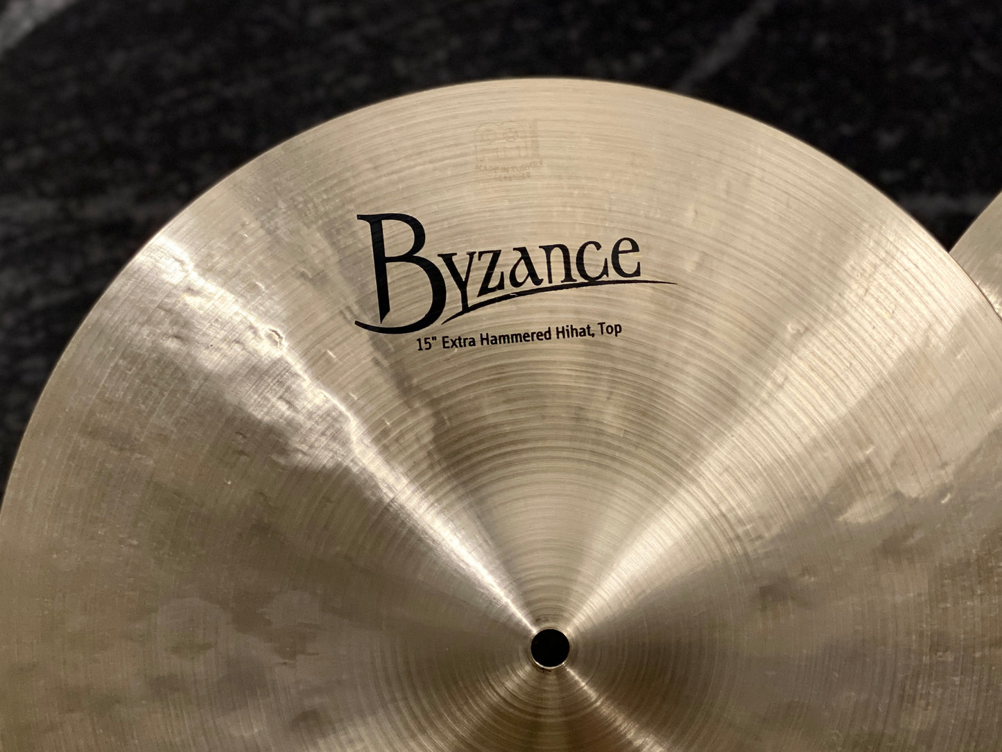 Meinl 15” Byzance Extra Hammered Hi-Hat Cymbals