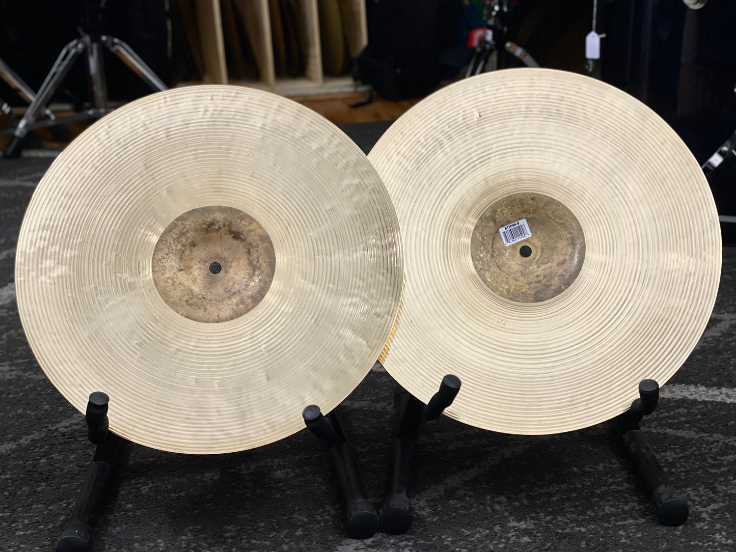 Meinl 15” Byzance Polyphonic Hi-Hat Cymbals - Brilliant