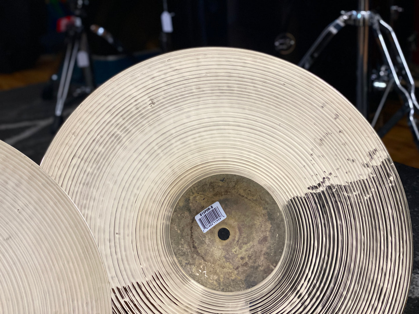 Meinl 15” Byzance Polyphonic Hi-Hat Cymbals - Brilliant