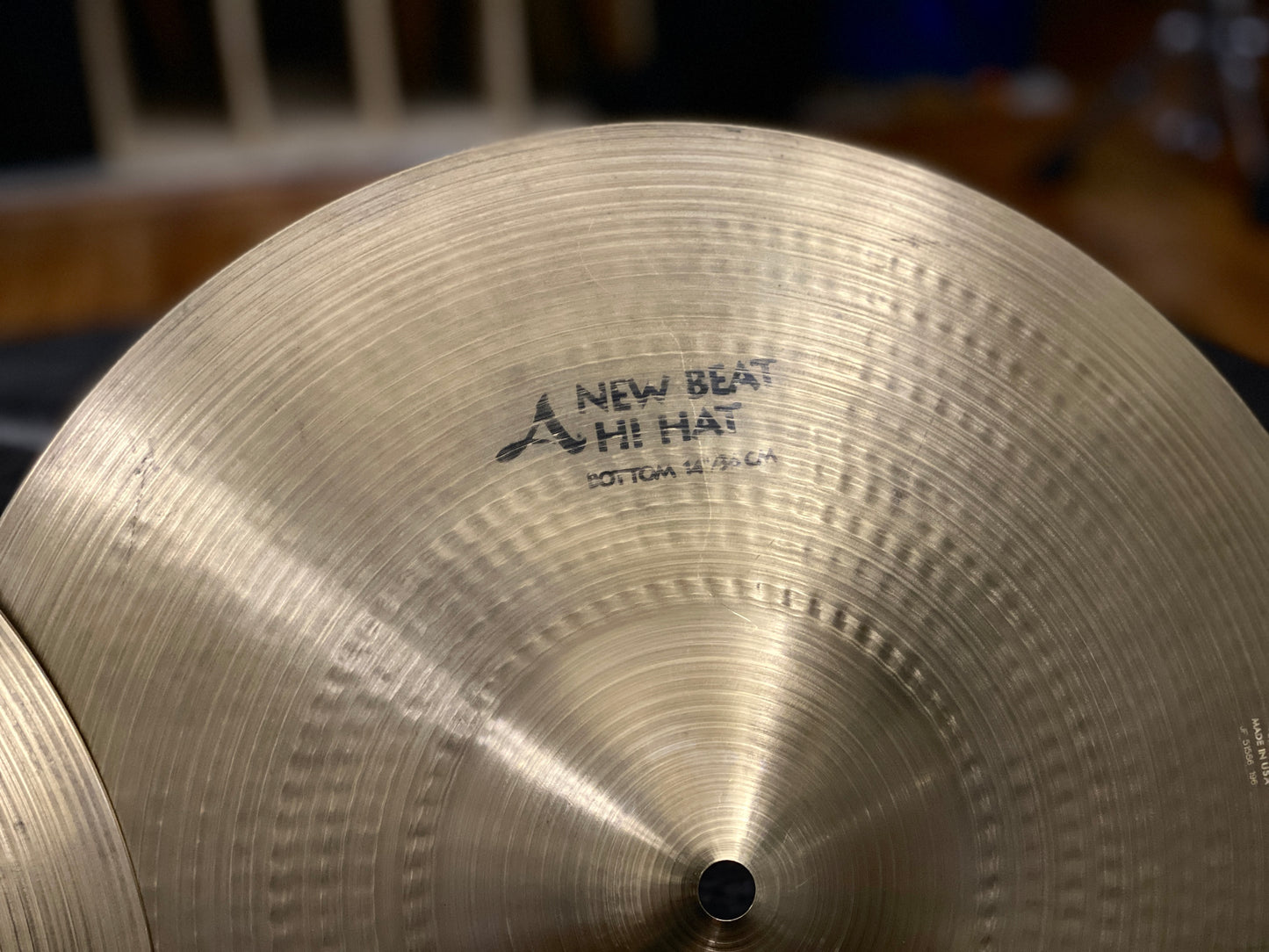 Zildjian 14” A New Beat Hi Hat Cymbals 2006