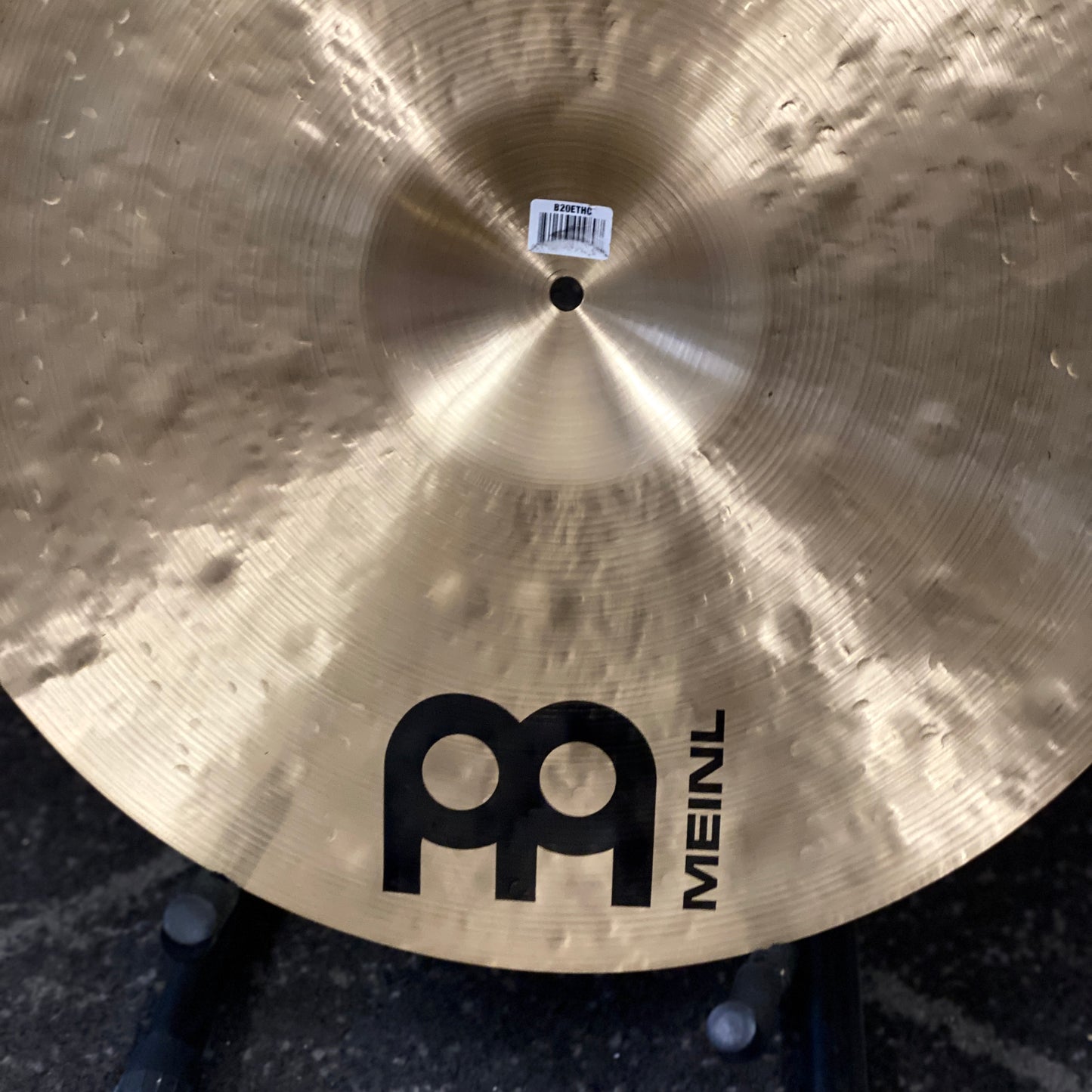 Meinl 20” Byzance Extra Hammered Thin Crash Cymbal