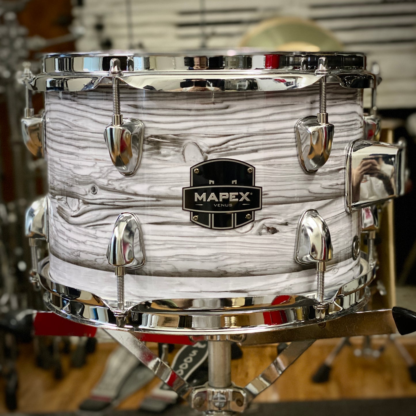 Mapex 7x10 Venus Rack Tom - White Marblewood