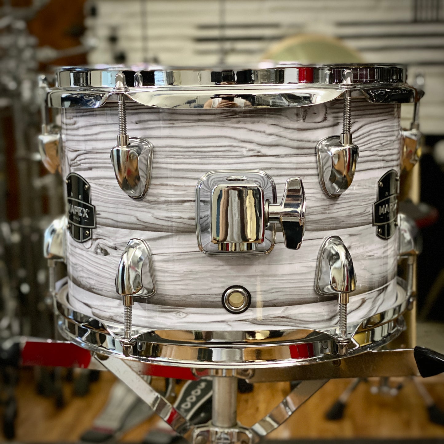 Mapex 7x10 Venus Rack Tom - White Marblewood