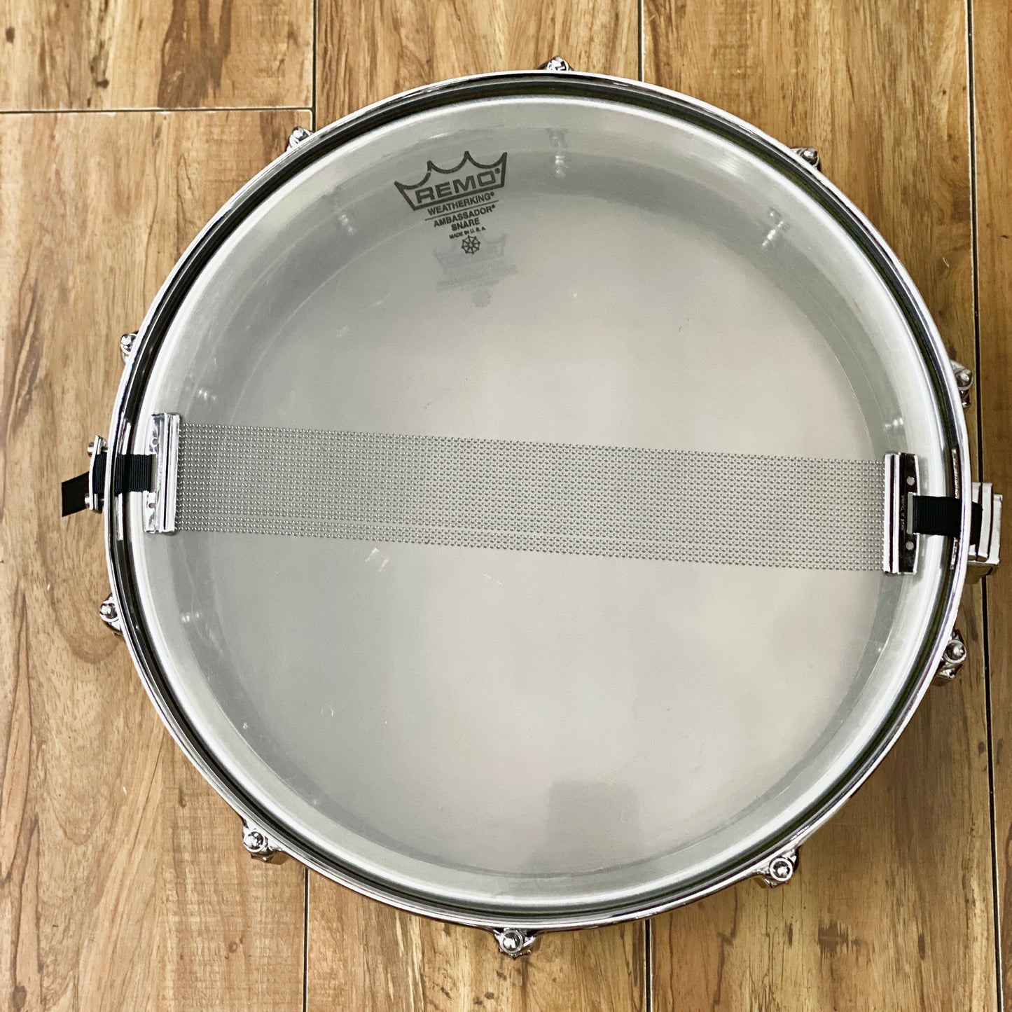 Pearl 5x14 Chrome Over Steel Snare Drum 1970s