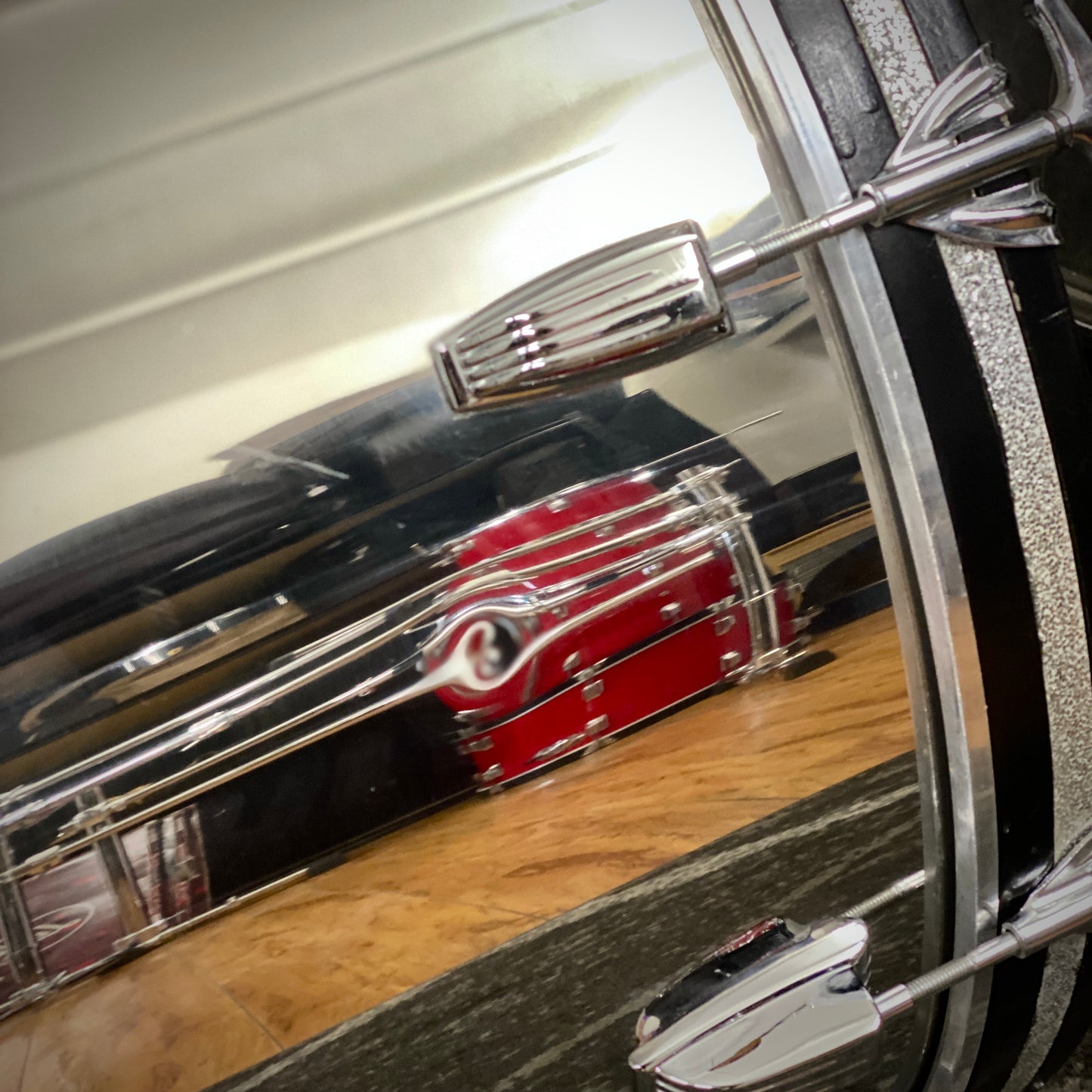 Ludwig 14x22 Stainless Steel Kick Drum - 1970s