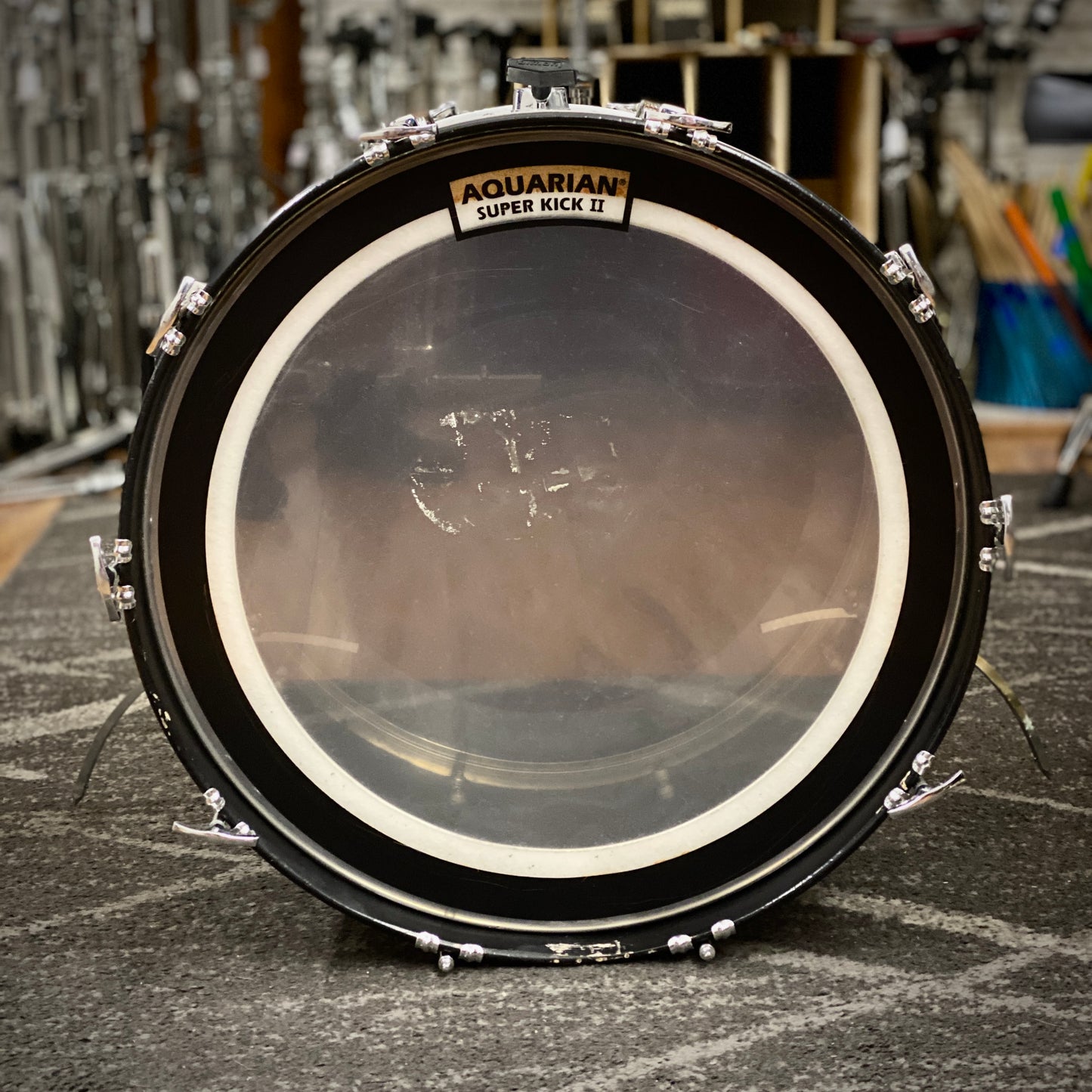 Ludwig 14x22 Stainless Steel Kick Drum - 1970s