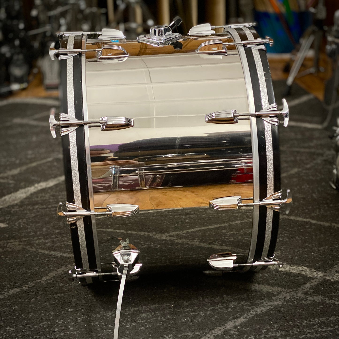 Ludwig 14x22 Stainless Steel Kick Drum - 1970s