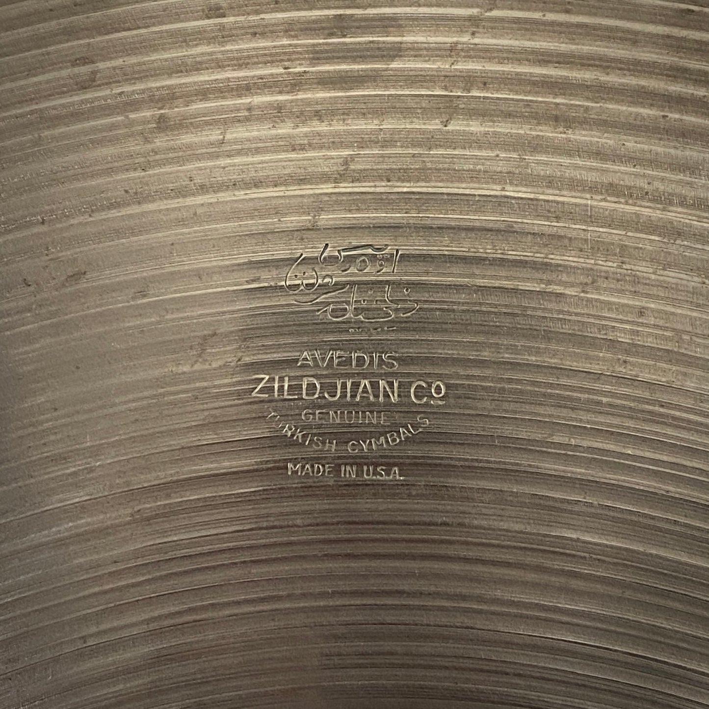 Zildjian 22” Ride Cymbal - 1960s
