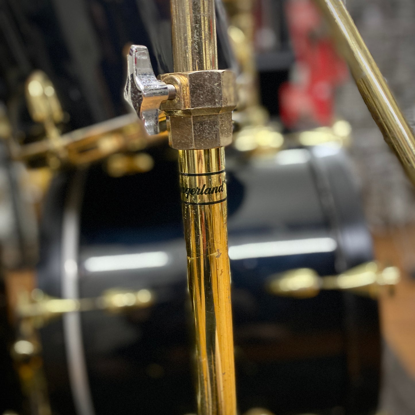 Slingerland Limited Edition Black Gold Drum Set - 1980s