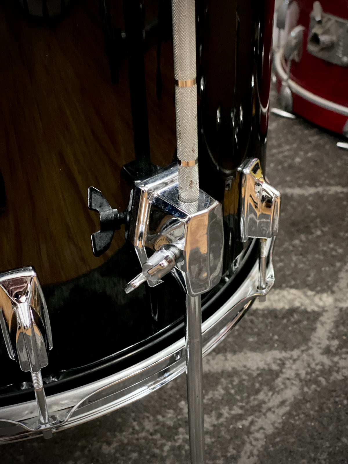 Tama 16x18 Superstar Floor Tom - Piano Black (1980s)