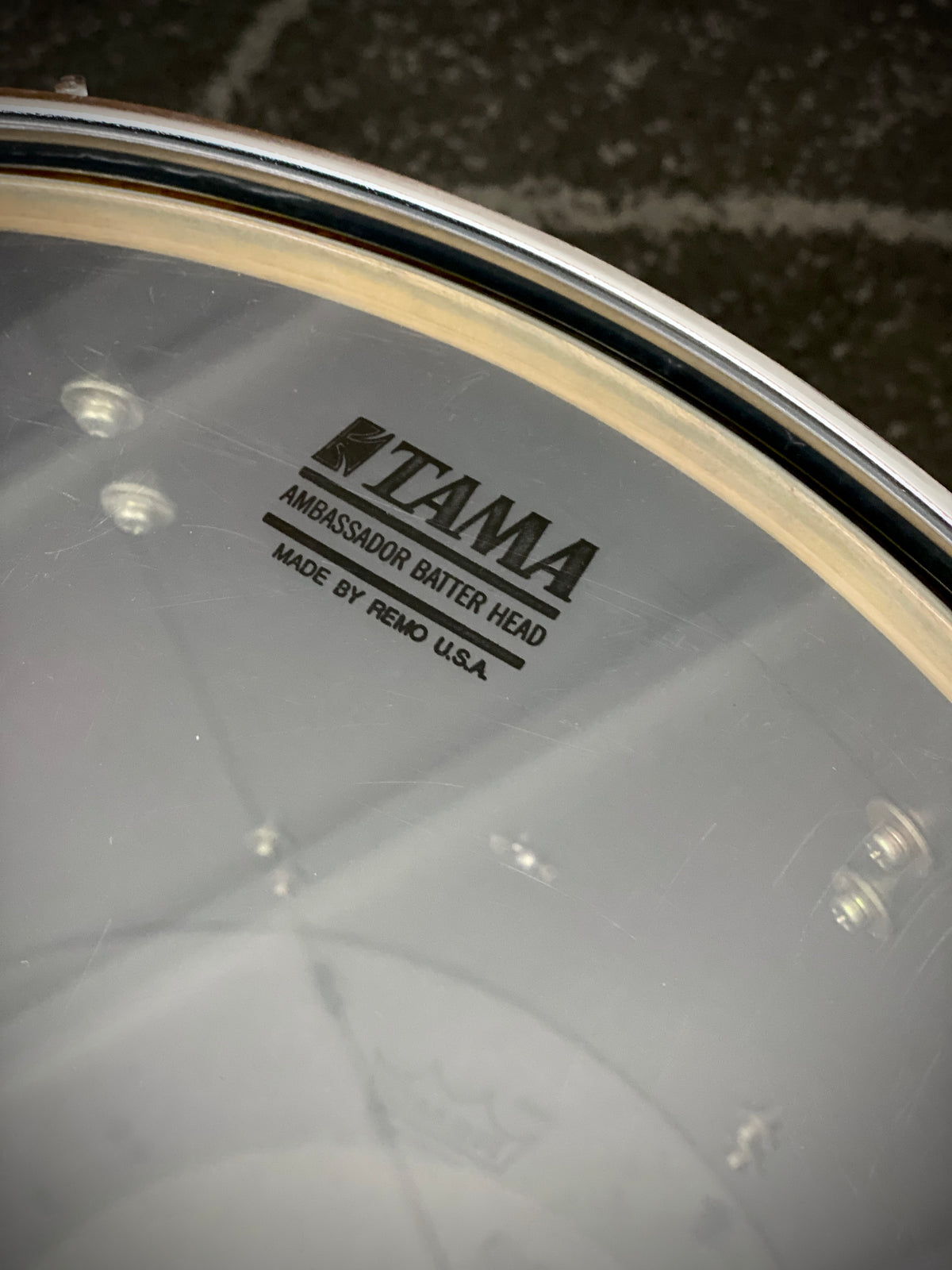 Tama 16x18 Superstar Floor Tom - Piano Black (1980s)
