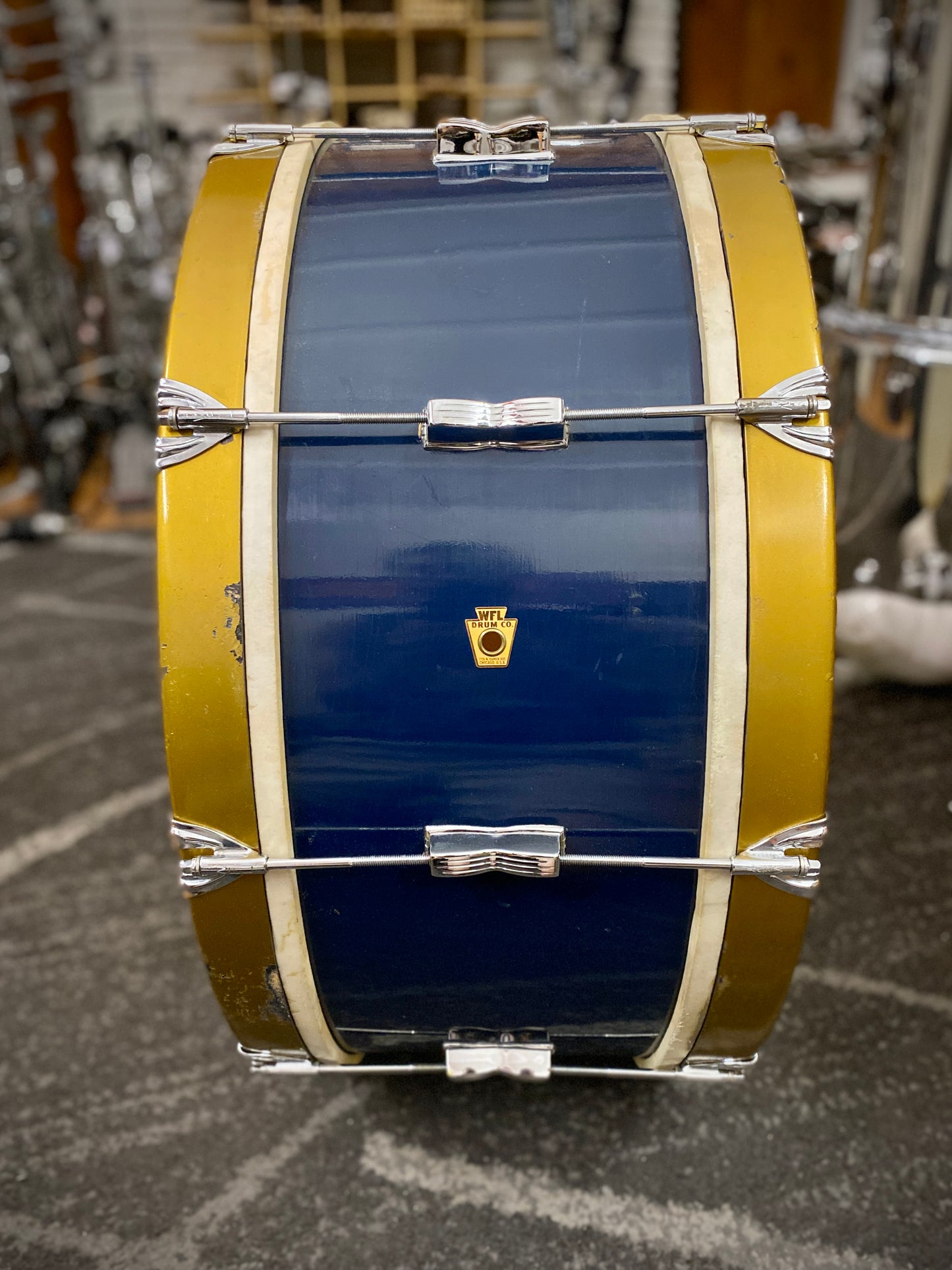 WFL Champion Parade Snare & Scotch Kick Drum – 1940s/50s