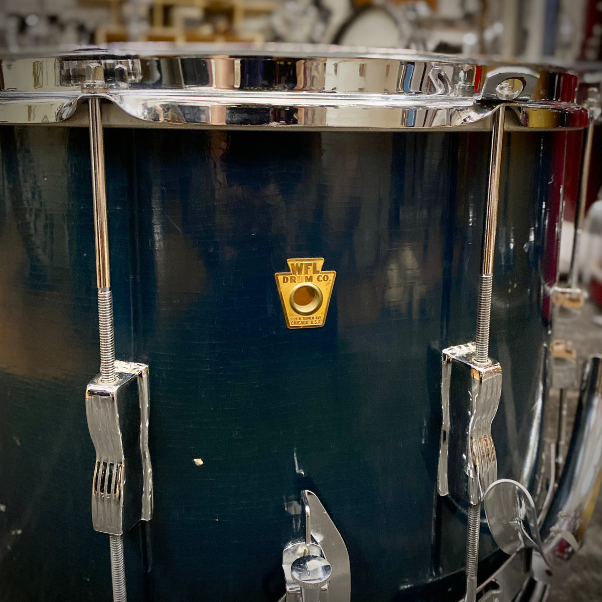 WFL 12x15 Champion Parade Snare Drum 1940s/50s