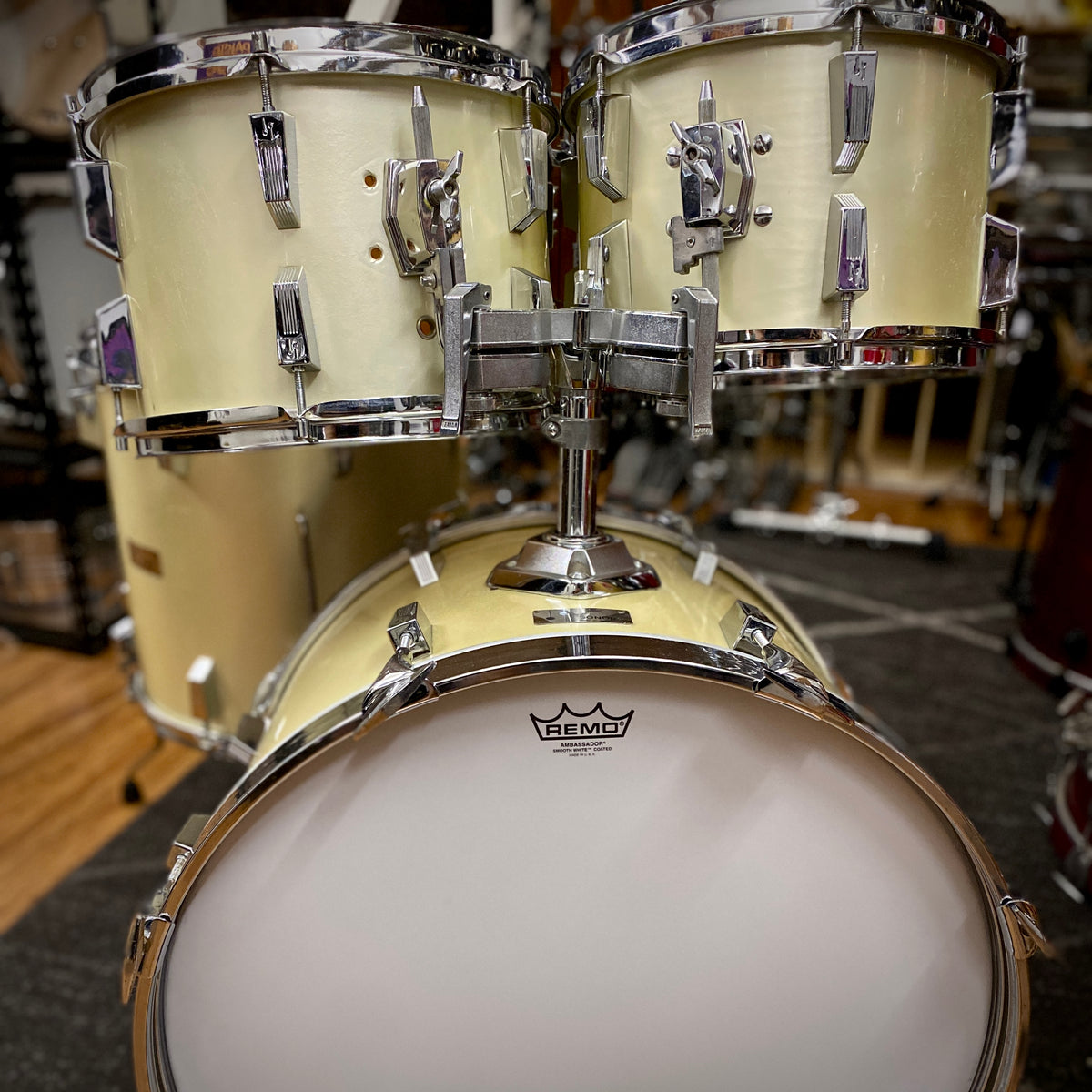 Sonor Champion Drum Set - Metallic Silver (1970s)