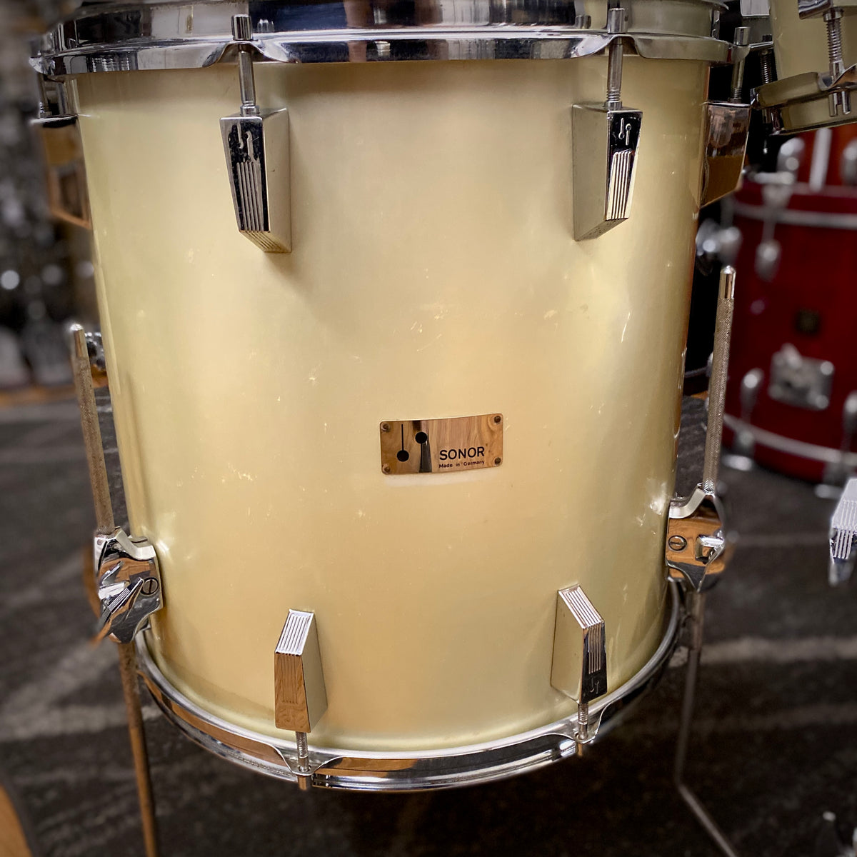 Sonor Champion Drum Set - Metallic Silver (1970s)
