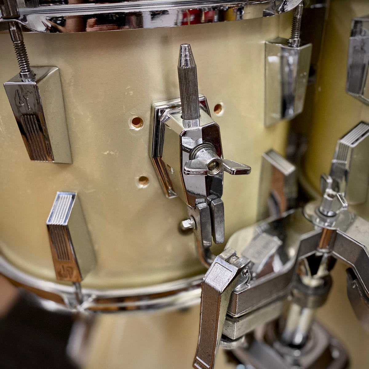 Sonor Champion Drum Set - Metallic Silver (1970s)