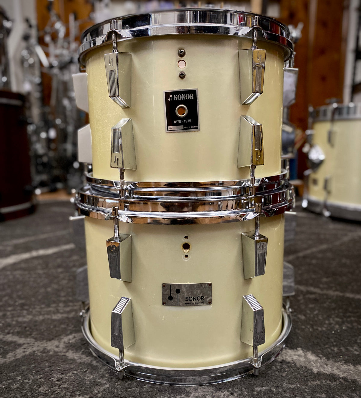 Sonor Champion Drum Set - Metallic Silver (1970s)