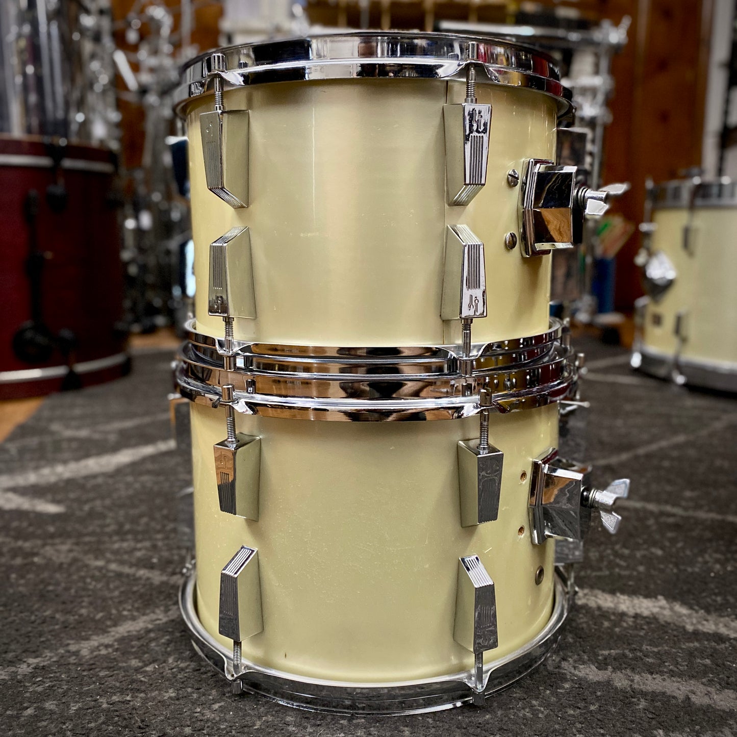 Sonor Champion Drum Set - Metallic Silver (1970s)