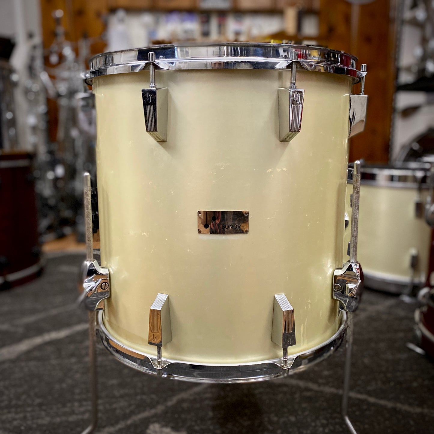 Sonor Champion Drum Set - Metallic Silver (1970s)