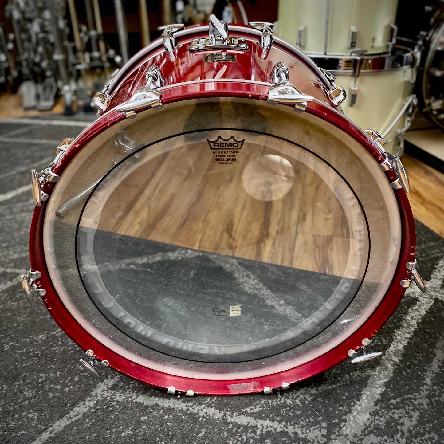 Gretsch USA Custom 12/16/22 Drum Set – Wine Red (1980s)