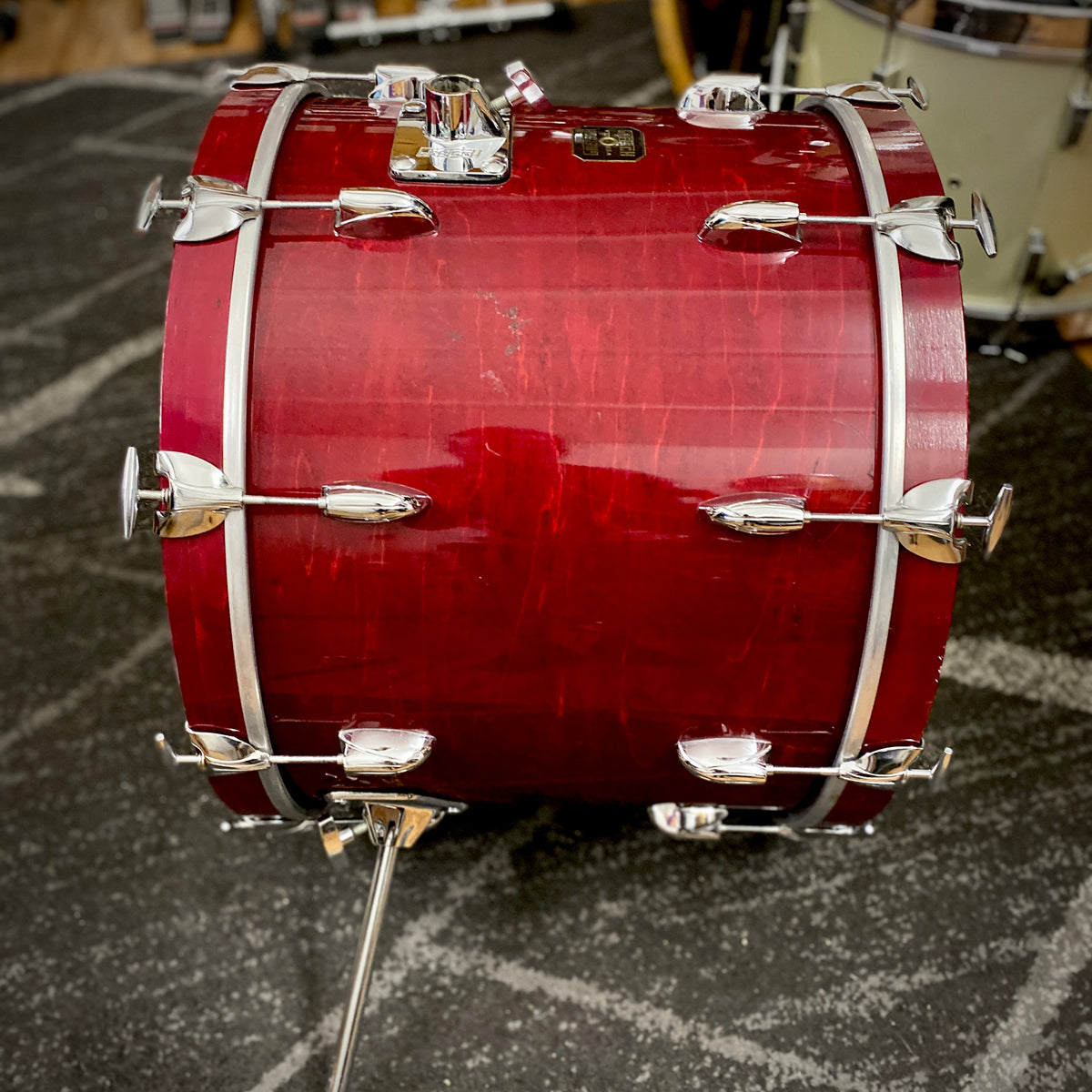Gretsch USA Custom 12/16/22 Drum Set – Wine Red (1980s)