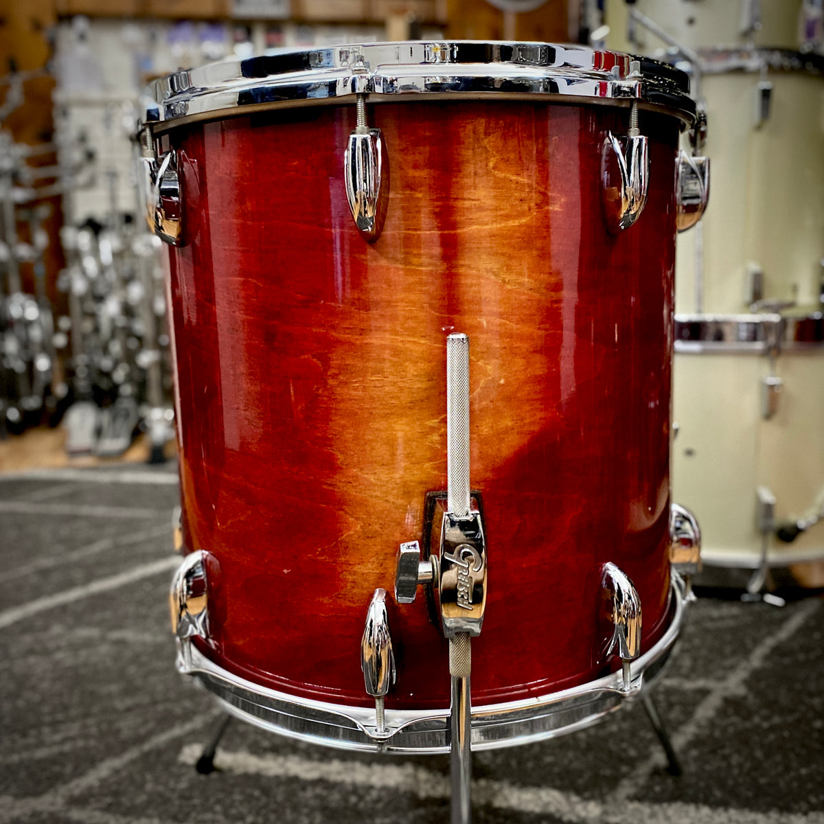 Gretsch USA Custom 12/16/22 Drum Set – Wine Red (1980s)