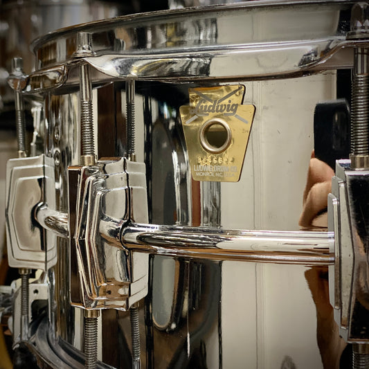 Ludwig 6.5x14 Super Sensitive Snare Drum (1980s/90s)