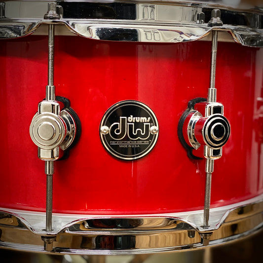 DW Performance 6.5x14 Snare Drum - Candy Apple Red