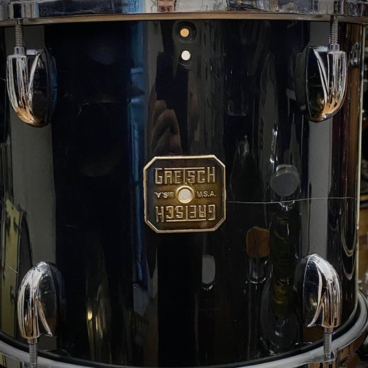 Gretsch 10x12 Rack Tom - Black Nitron (1980s)