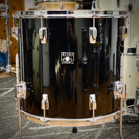 Tama 16x18 Imperialstar Floor Tom - Piano Black (1980s)
