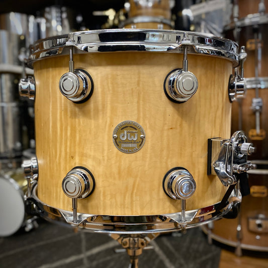 DW Collector’s Series 10x14 Maple Snare Drum – Exotic Quilted Maple (2006)