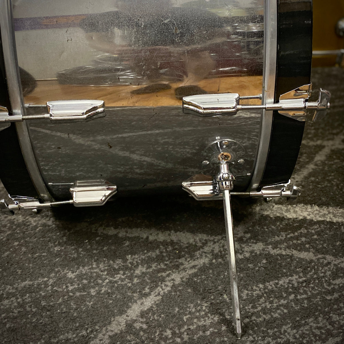 Rogers Chrome Over Wood Drum Kit – 1970s