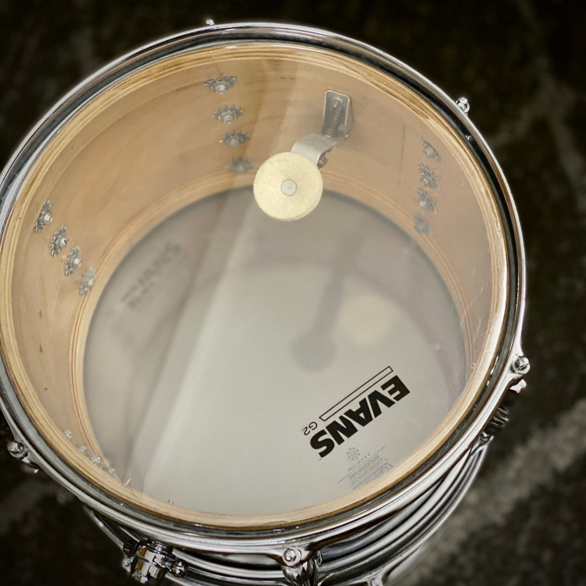 Rogers Chrome Over Wood Drum Kit – 1970s