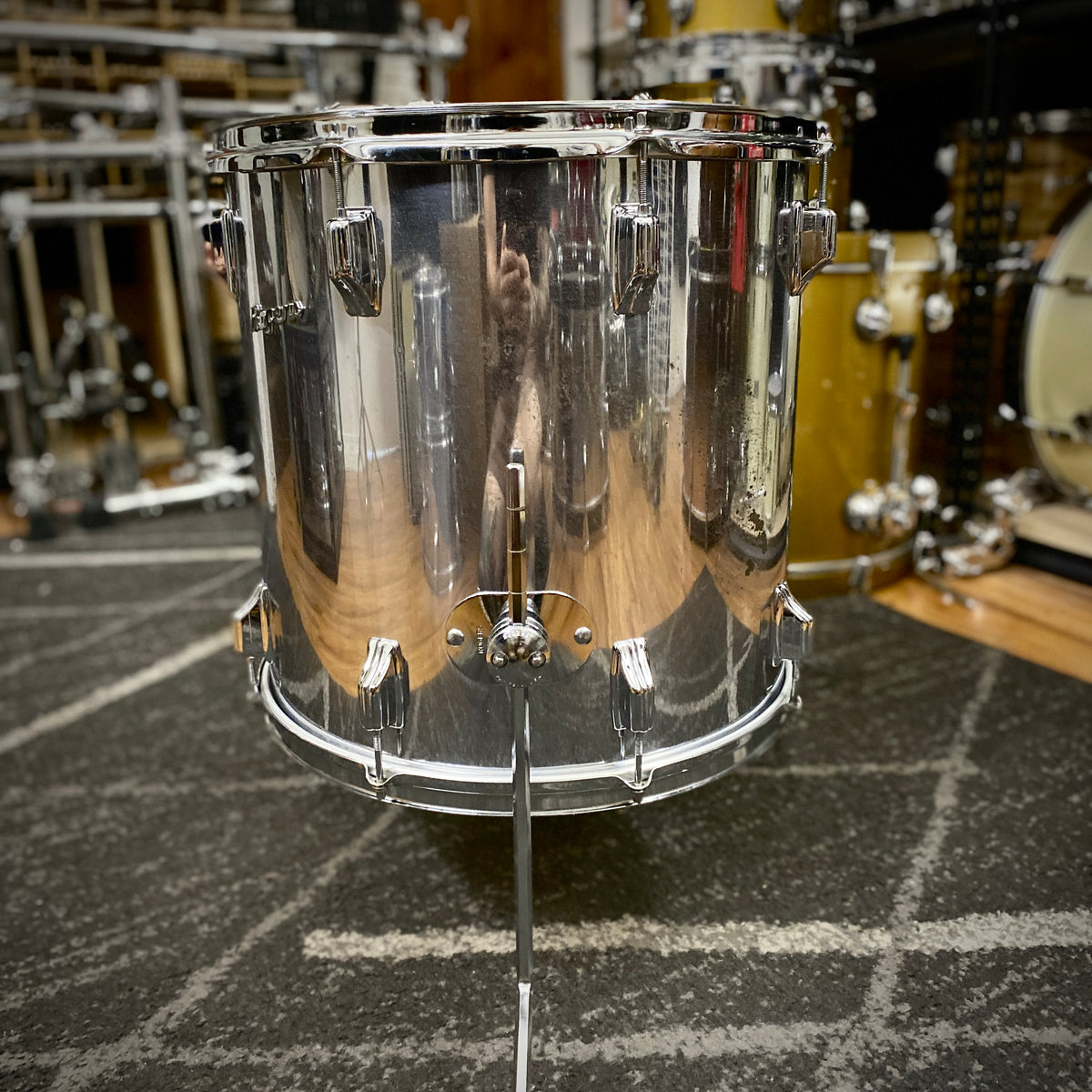 Rogers Chrome Over Wood Drum Kit – 1970s