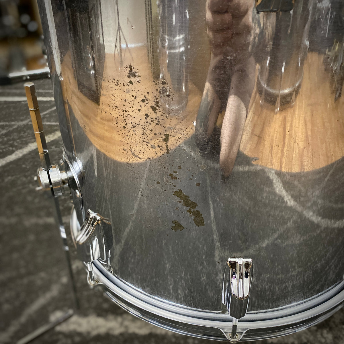 Rogers Chrome Over Wood Drum Kit – 1970s