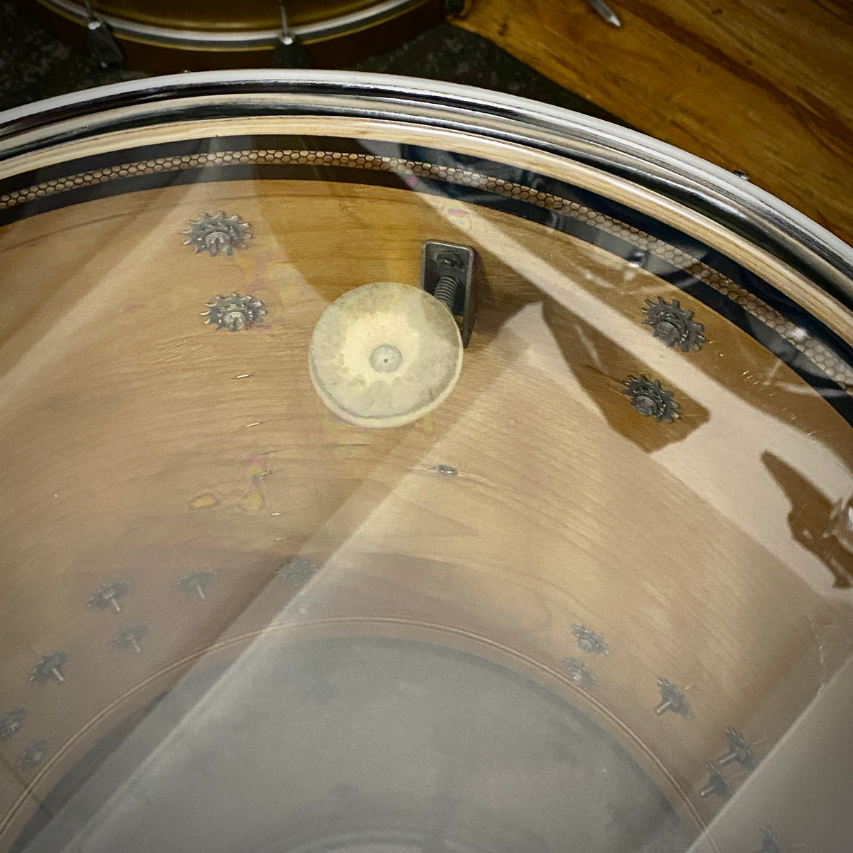 Rogers Chrome Over Wood Drum Kit – 1970s