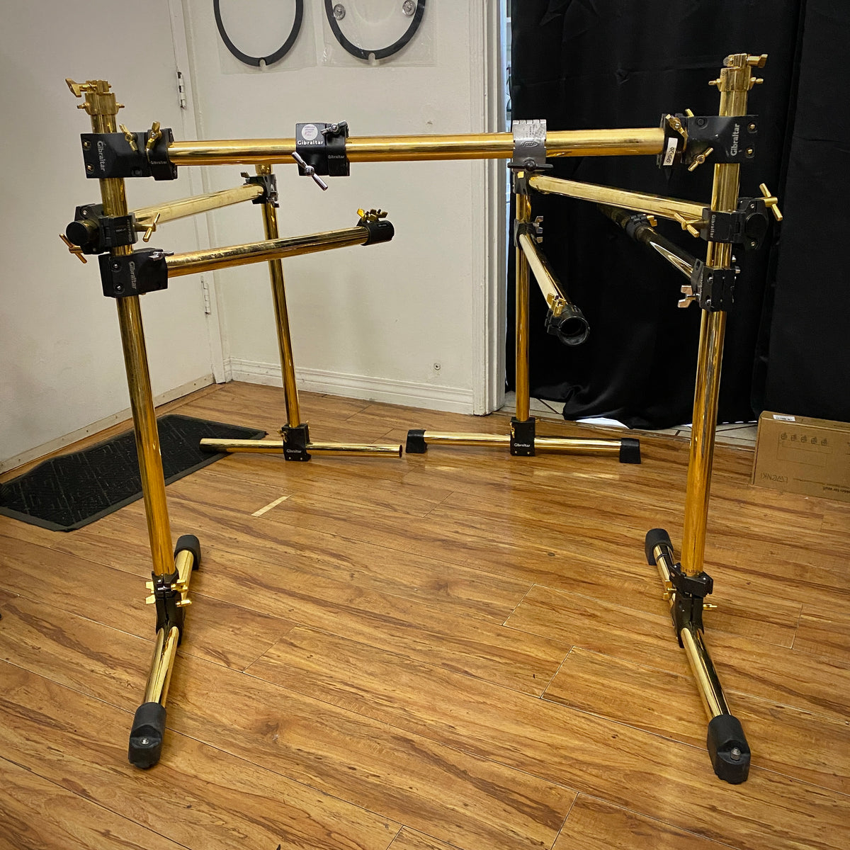 Gibraltar Gold Drum Rack – 1990s