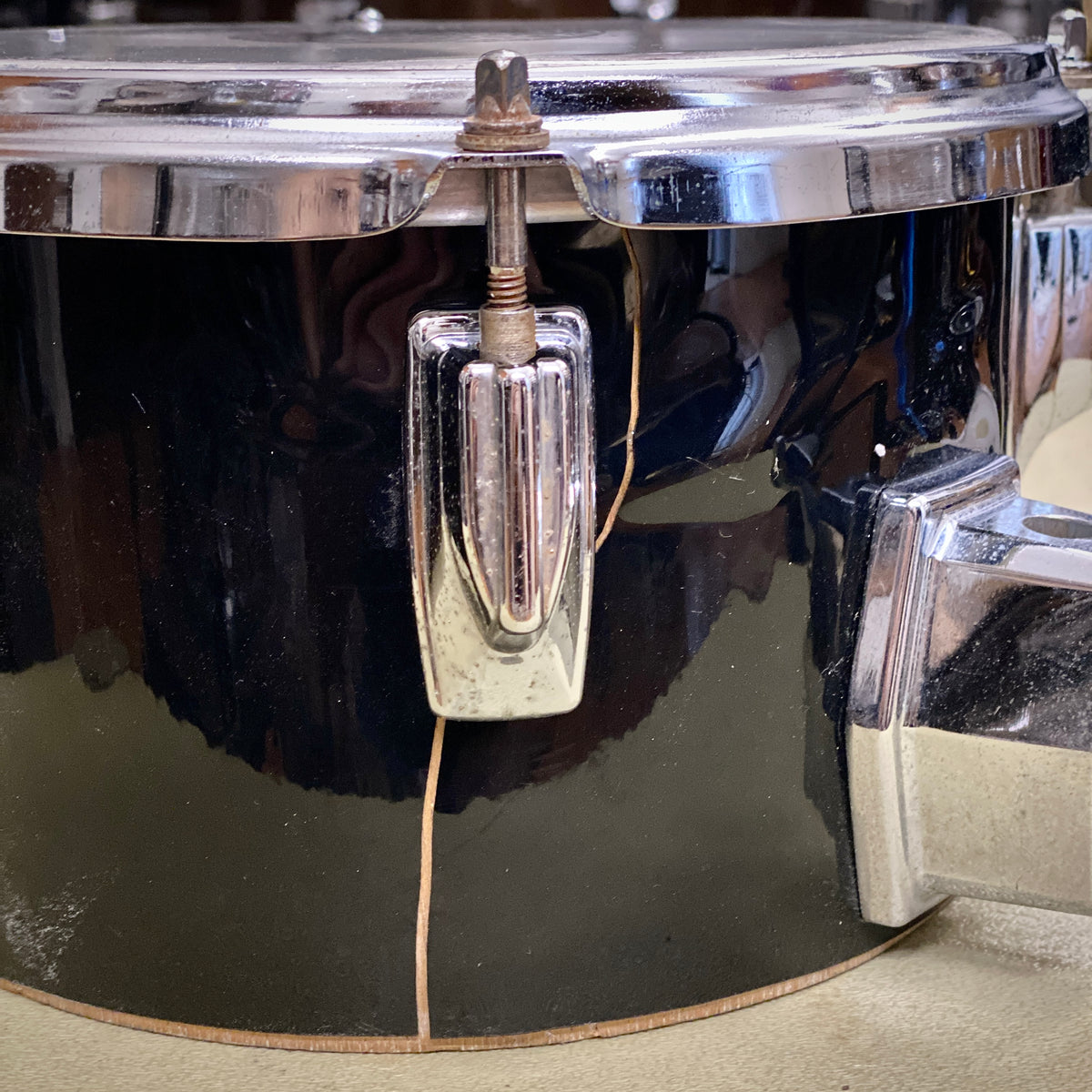 Tama 5.5x8 Imperialstar Concert Tom – Black (1980s)