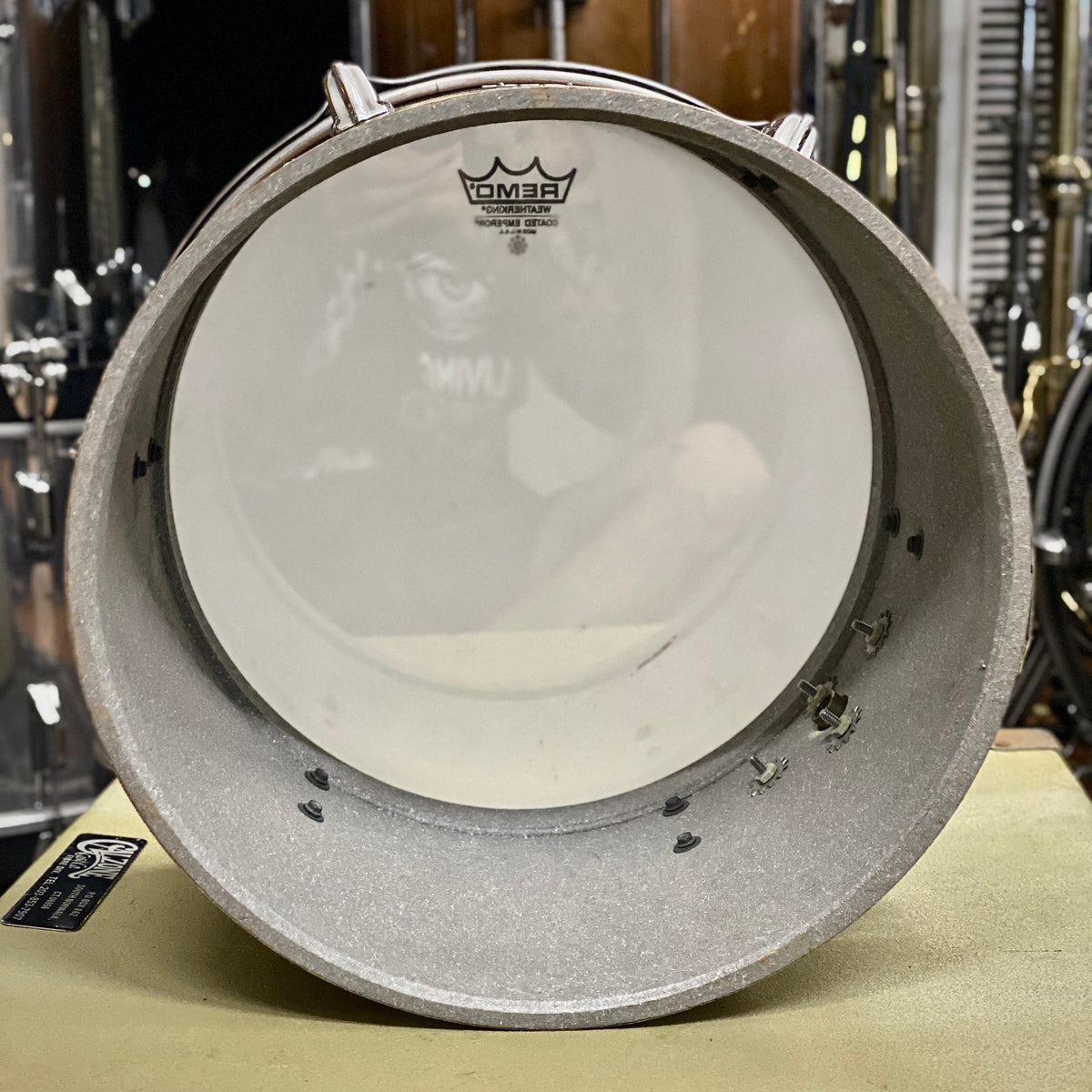 Rogers 9x13 Fullerton Concert Tom – Butcher Block (1970s)