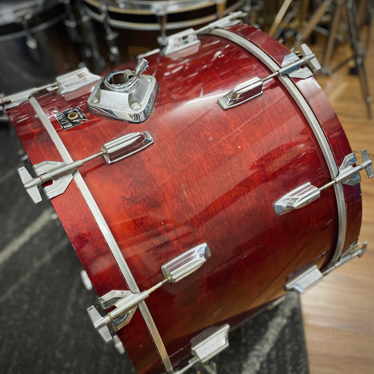 Tama Superstar Drum Set - Cherry Wine (1980s)