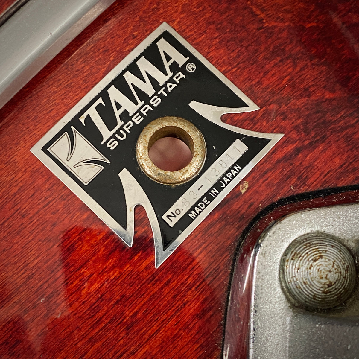 Tama Superstar Drum Set - Cherry Wine (1980s)